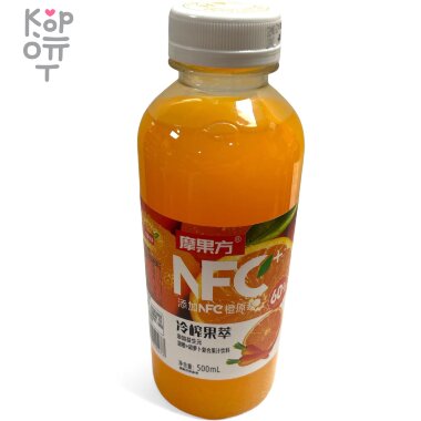 Напиток NFC фруктосодержащий со вкусом Апельсина и витамином С, 500мл. &mdash; Корейские товары для всей семьи(КорОпт)