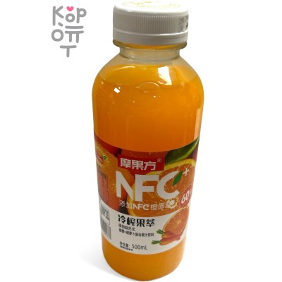 Напиток NFC фруктосодержащий со вкусом Апельсина и витамином С, 500мл.