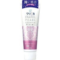 LION Clinica Enamel Pearl Лечебная зубная паста с уникальным рецептом по уходу за эмалью, Освежающая Белая цветочная мята, 130гр.