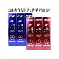2080 Triple Effect Strong Mint Toothpaste - Зубная паста тройного действия 140гр 