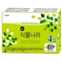 CJ LION Plant Country Hinoki Pure Bar - Мыло туалетное - Страна Растений - Сила природы 100гр.