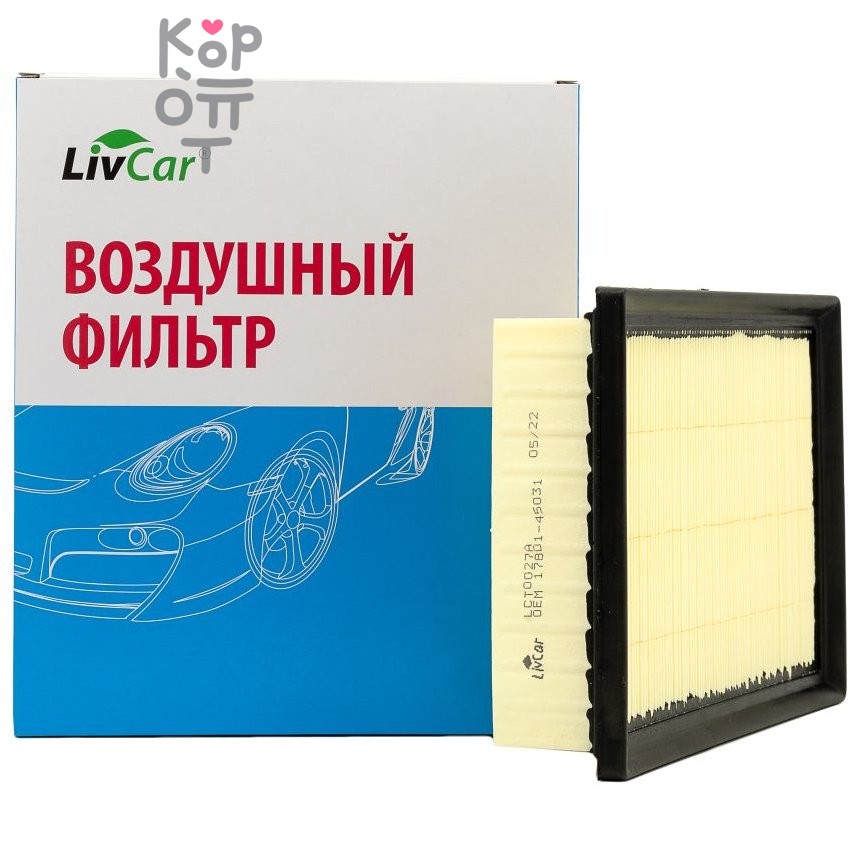 LIVCAR Air Filter LCT0027A - Воздушный фильтр для LEXUS: RX450h (GYL20/25/26W)