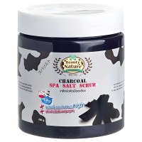 Carebeau Charcoal Spa salt scrub - Скраб соляной Уголь, 700мл.     