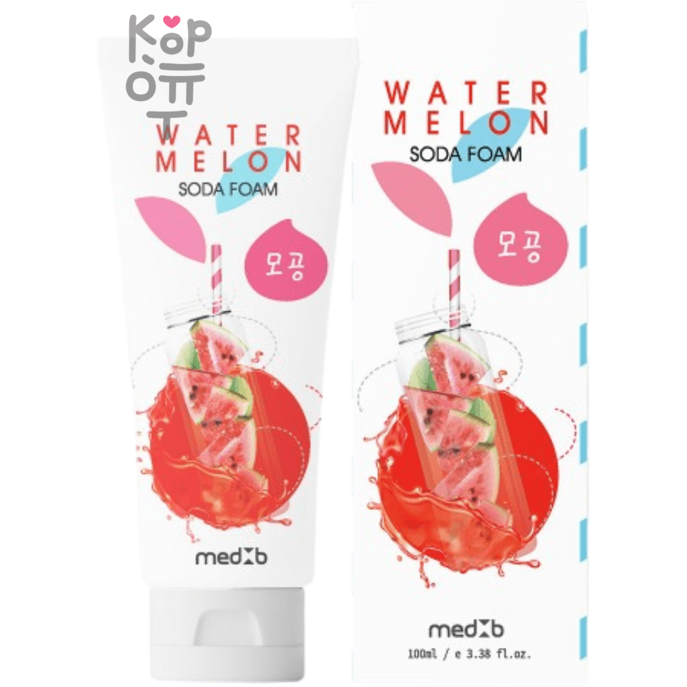 Med B Watermelon Soda Foam - Пенка для умывания с пищевой содой и арбузом 100мл.