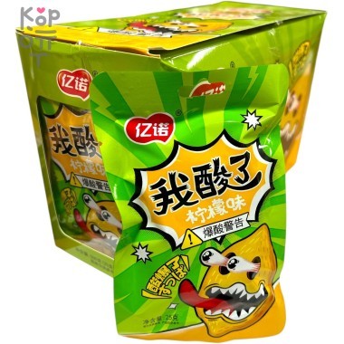 Возмутительно кислые конфеты Yinuo - Ищу неприятности со вкусом Лимона — Корейские товары для всей семьи(КорОпт)