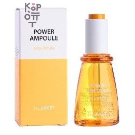 The Saem — Power Ampoule Vita-White — Осветляющая ампульная сыворотка, 35 мл