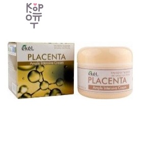 EKEL — Ample Intensive Cream Placenta — ампульный крем для лица с экстрактом биоплаценты, 100 мл