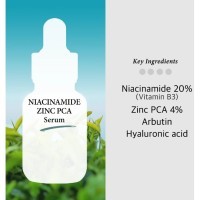 COS DE BAHA Niacinamide 20 Serum (NZ) - Укрепляющая сыворотка для сужения пор с Ниацинамидом 30 мл