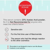 COS DE BAHA Niacinamide 20 Serum (NZ) - Укрепляющая сыворотка для сужения пор с Ниацинамидом 30 мл