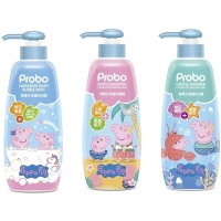 PROBO Gentle Shampoo Peppa Pig - Нежный детский шампунь Свинка Пеппа с Пшеничным Протеином 500мл. 