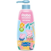 PROBO Gentle Shampoo Peppa Pig - Нежный детский шампунь Свинка Пеппа с Пшеничным Протеином 500мл. 