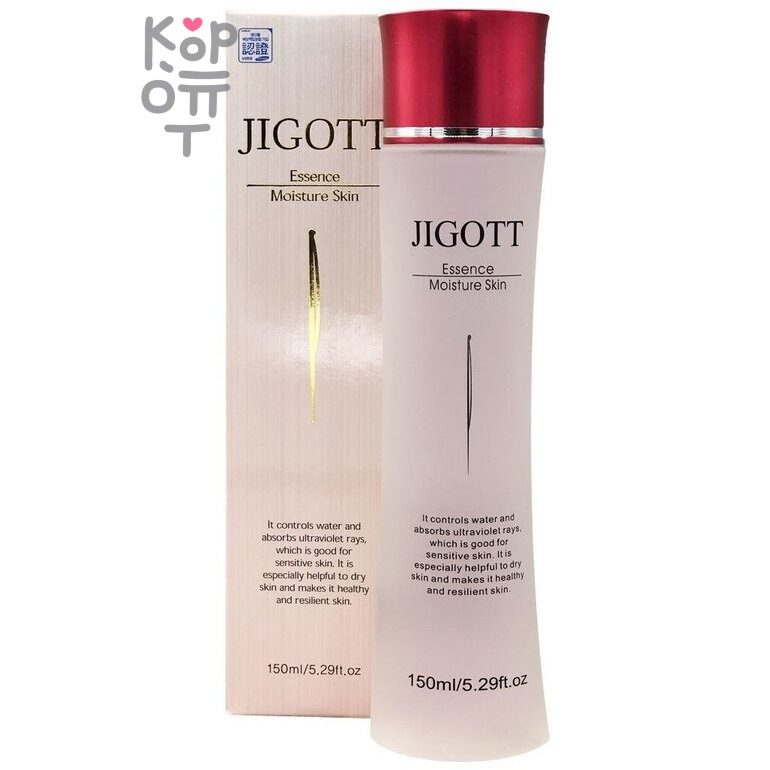 Jigott Essence Moisture Skin - Восстанавливающий тонер с коллагеном 150 мл