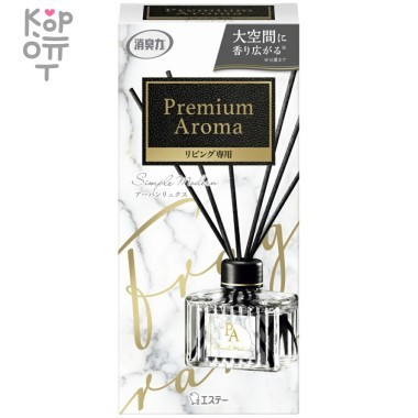 ST Shoshu Riki Premium Aroma - Освежитель воздуха для комнаты Роскошь мегаполиса (стеклянный флакон + удлинённые палочки) 80мл. &mdash; Корейские товары для всей семьи(КорОпт)