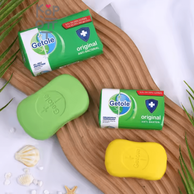 Getole Antibacterial Original Soap  - Мыло туалетное с антибактериальным эффектом, аромат Целебных Трав 200гр. 