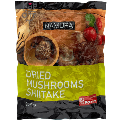 Namura Dried Mushrooms Shiitake - Грибы сушеные 250 гр.