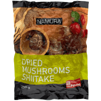 Namura Dried Mushrooms Shiitake - Грибы сушеные 250гр.