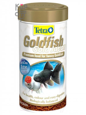Tetra Goldfish Gold Japan Корм для селекционных золотых рыб в шариках, 250 мл