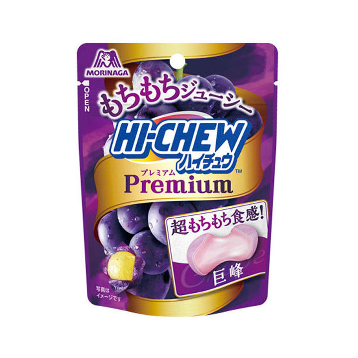 Hi-Chew Premium — Конфеты жевательные со вкусом винограда, Morinaga 32 г