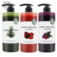 Chosungah Byvibes Wonder Bath Super Vegitoks Cleanser Purple - Супер-средство для детокс-очищения лица с экстрактами Ягод 300мл.