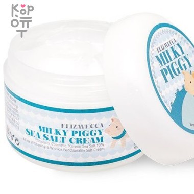 Elizavecca Milky Piggy Sea Salt Cream - Омолаживающий крем с морской солью, 100мл. — Корейские товары для всей семьи(КорОпт)