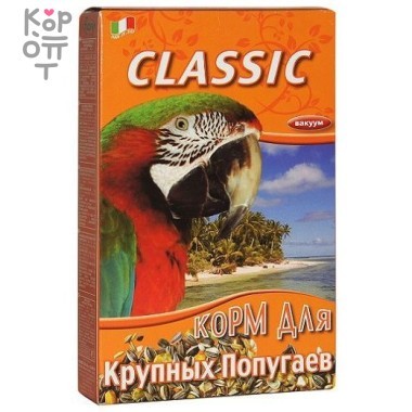 FIORY корм для крупных попугаев Classic 600 г — Корейские товары для всей семьи(КорОпт)