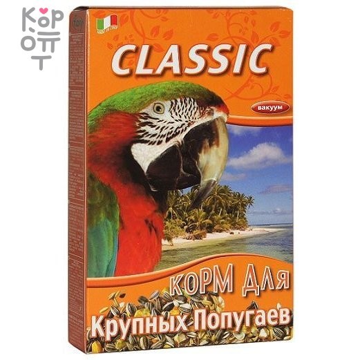 FIORY корм для крупных попугаев Classic 600 г, купить с доставкой на дом фото 1 — Корейские товары для всей семьи(КорОпт)