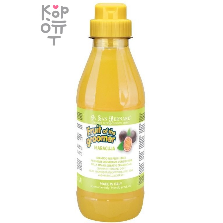 ISB Fruit of the Grommer Maracuja Шампунь для длинной шерсти с протеинами 500мл.
