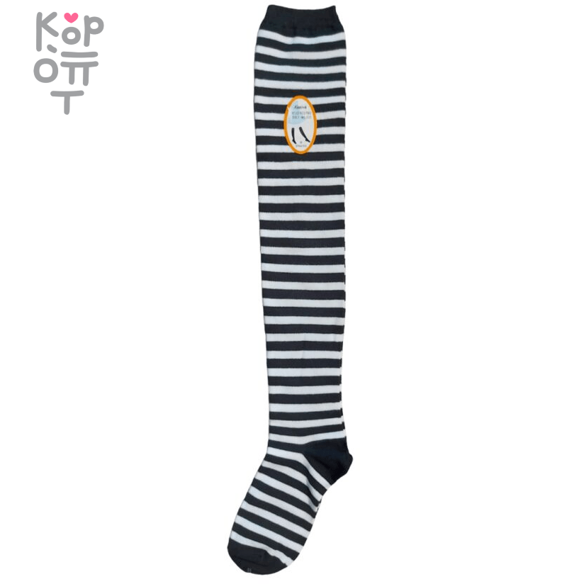 Kabiya - Гольфины полосатые, 1пара., купить с доставкой на дом фото 1 — Корейские товары для всей семьи(КорОпт)