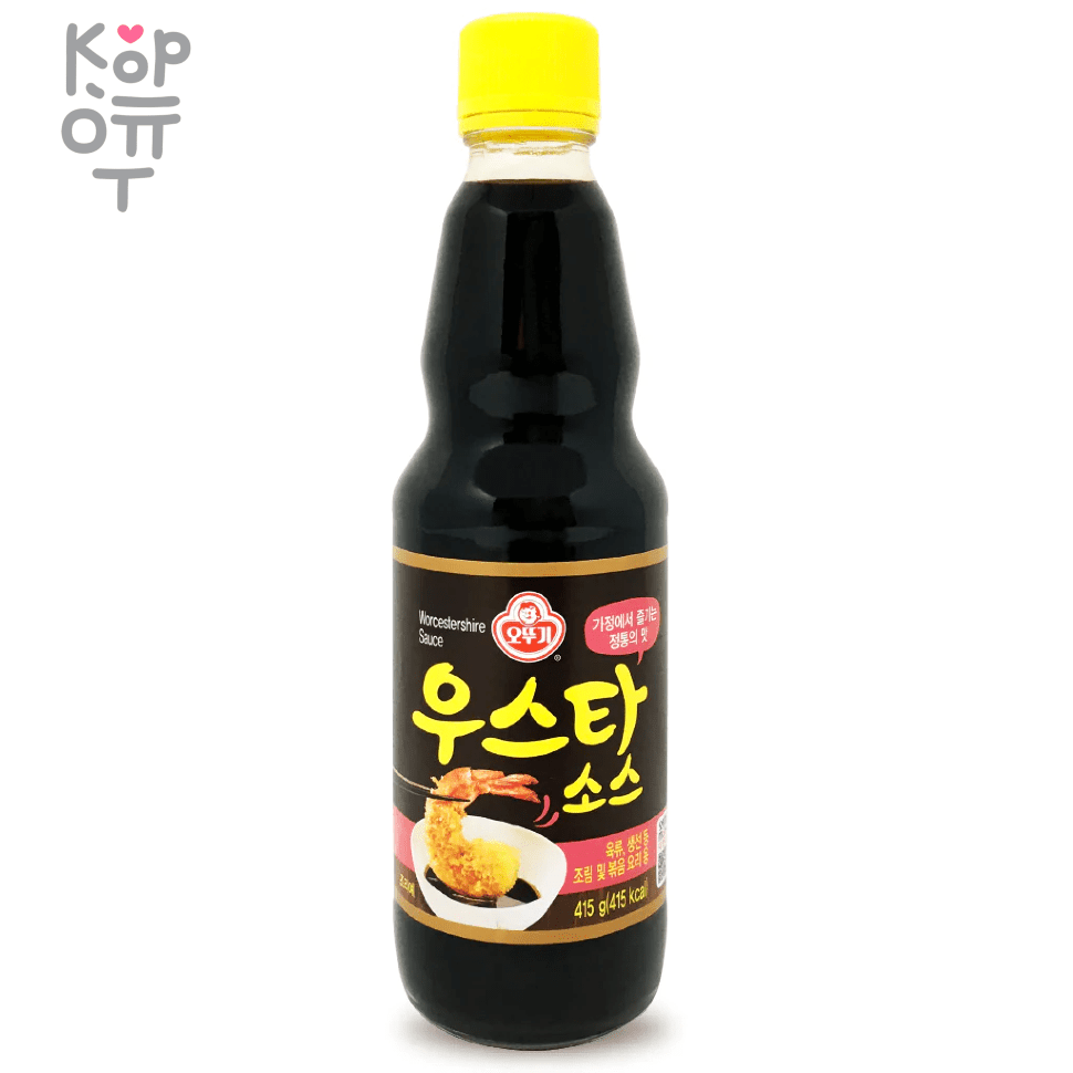 Ottogi Worcestershire Sauce - Соус вустерский 415гр., купить с доставкой на дом фото 1 — Корейские товары для всей семьи(КорОпт)
