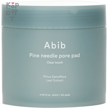 ABIB Pine Needle Pore Pad Clear Touch - Очищающие пэды на основе Сосновых Иголок 145мл./60шт. — Корейские товары для всей семьи(КорОпт)