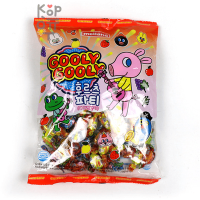 Melland Gooly Gooly Fruit Party Candy - Карамель леденцовая "Фруктовое ассорти" 550гр.