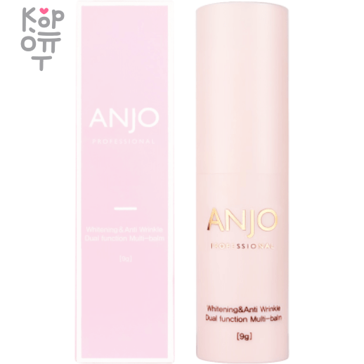 ANJO Whitening & Anti-Wrinkle Dual Function Multi Balm - Мультибальзам двойного действия отбеливающий и против морщин 9гр., купить с доставкой на дом фото 1 &mdash; Корейские товары для всей семьи(КорОпт)