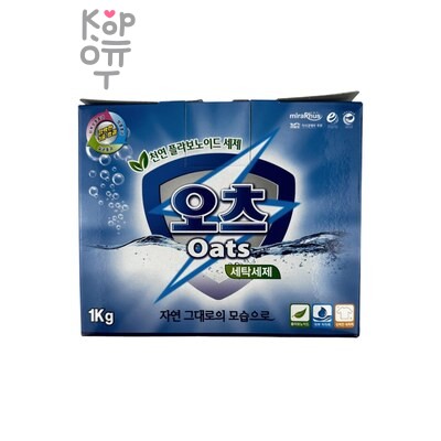 Oats powder detergent — Стиральный порошок, (картон), 1000 г