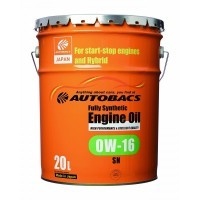 AUTOBACS Engine Oil FS 0W16 SP/GF-6B - Синтетическое моторное масло