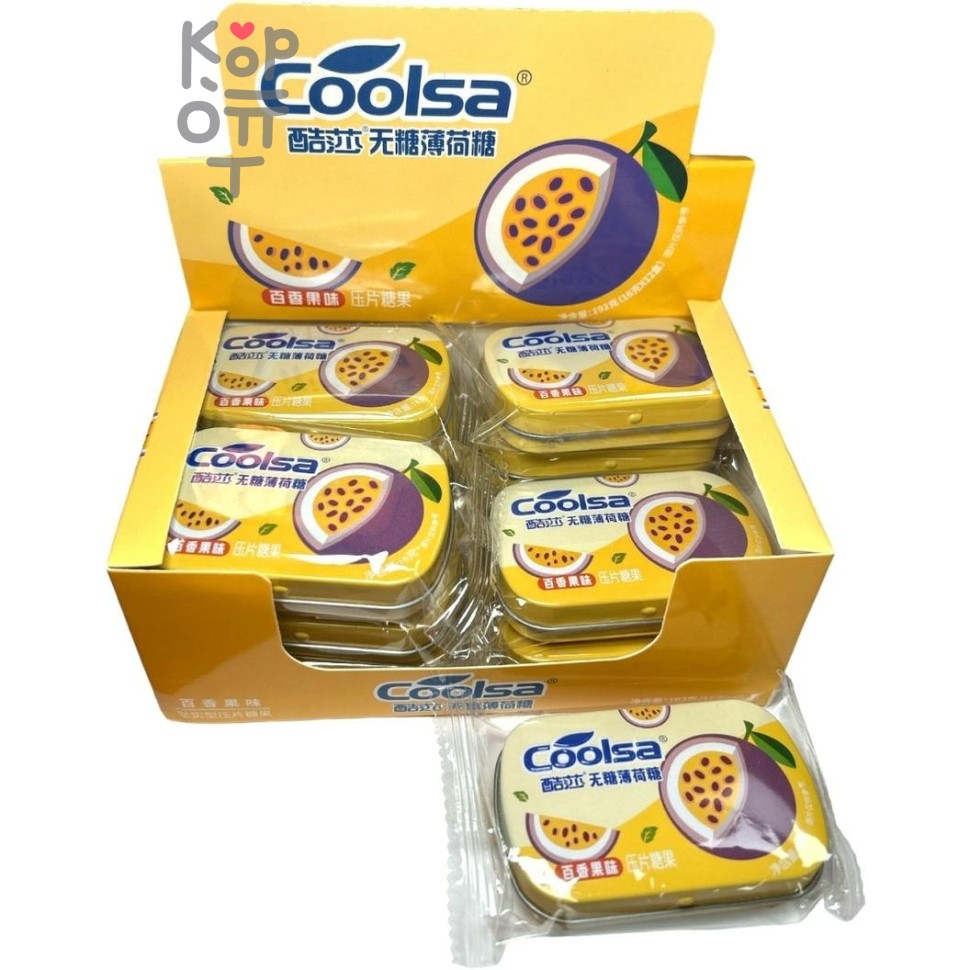 Холодок в коробочках 1's Coolsa со вкусом Маракуйя
