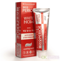 LG Perioe White Now Cooling Mint - Зубная паста отбеливающая, охлаждающая мята.