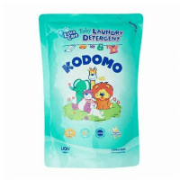 LION Kodomo - Жидкое средство для стирки 1000мл., для детских вещей дополнительный уход, мягкая упаковка