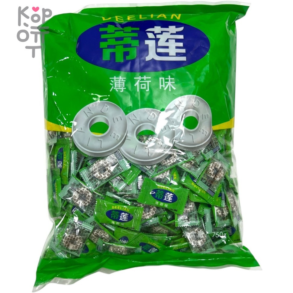 Конфетки Ван Цзай "Мятные", 750гр., купить с доставкой на дом фото 1 &mdash; Корейские товары для всей семьи(КорОпт)