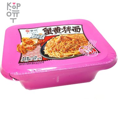 Лапша быстрого приготовления Fenix Palm Жаренная лапша со вкусом крабовой икры, 113гр. — Корейские товары для всей семьи(КорОпт)