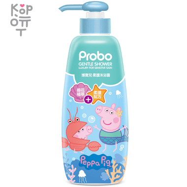 PROBO Gentle Shower Gel Peppa Pig - Детский гель для душа Свинка Пеппа с цветочным ароматом 500мл.   — Корейские товары для всей семьи(КорОпт)