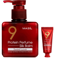 Masil 9 Protein Perfume Silk Balm Sweet Love - Несмываемый протеиновый бальзам для волос 20 мл