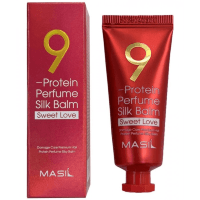 Masil 9 Protein Perfume Silk Balm Sweet Love - Несмываемый протеиновый бальзам для волос 20 мл