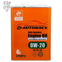 AUTOBACS Fully Synthetic ENGINE OIL FS 0W20 SP/GF-6A - Синтетическое моторное масло