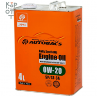 AUTOBACS Fully Synthetic ENGINE OIL FS 0W20 SP/GF-6A - Синтетическое моторное масло