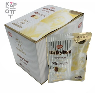Сэндвич-конфеты с ириской MilkyBap Шоколадная сэндвич-нуга &mdash; Корейские товары для всей семьи(КорОпт)