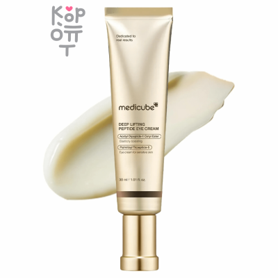 Medicube  Deep Lifting Peptide Eye Cream For Face - Лифтинг крем для век и лица с Пептидным Комплексом 30мл.