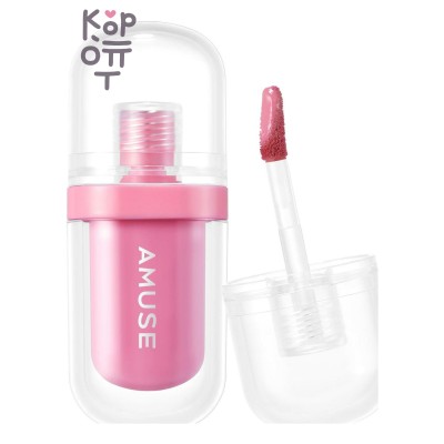 AMUSE Jel-Fit Tint 06 Seoul Girl - Стойкий гелевый тинт в розовом оттенке, 3,8 г