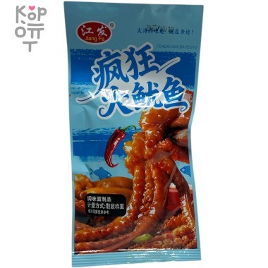 Снэк Jiang Fa - Вегетарианские огненные щупальца кальмара — Корейские товары для всей семьи(КорОпт)