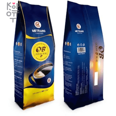 Кофе зерновой Ocean blue Metrang, 500гр. &mdash; Корейские товары для всей семьи(КорОпт)