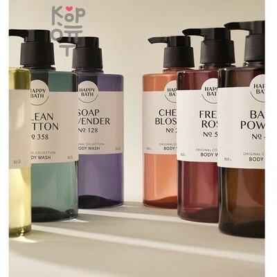 Happy Bath Original Collection Body Wash - Гель для душа с натуральными экстрактами.